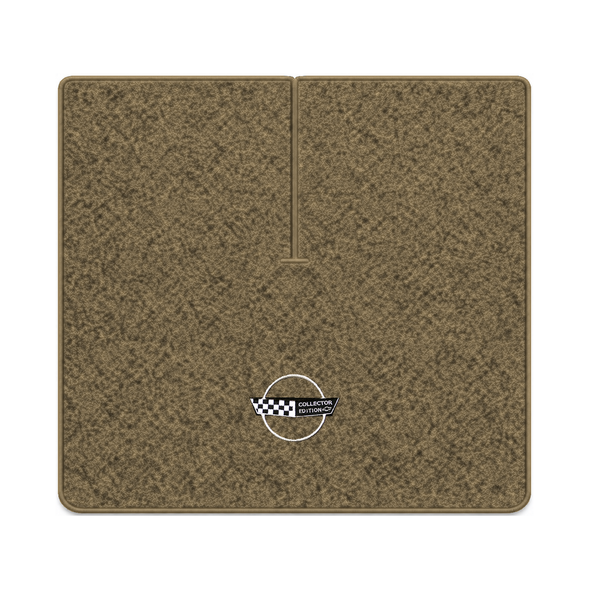 Illustration of 1990 Chevrolet Corvette coupe cargo mat with the #115 1996 Corvette Collectors Ed...