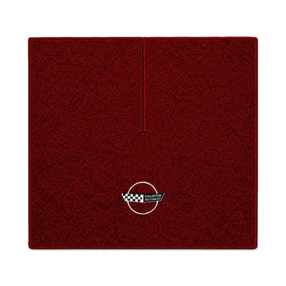 Illustration of 1990 Chevrolet Corvette coupe cargo mat with the #115 1996 Corvette Collectors Ed...