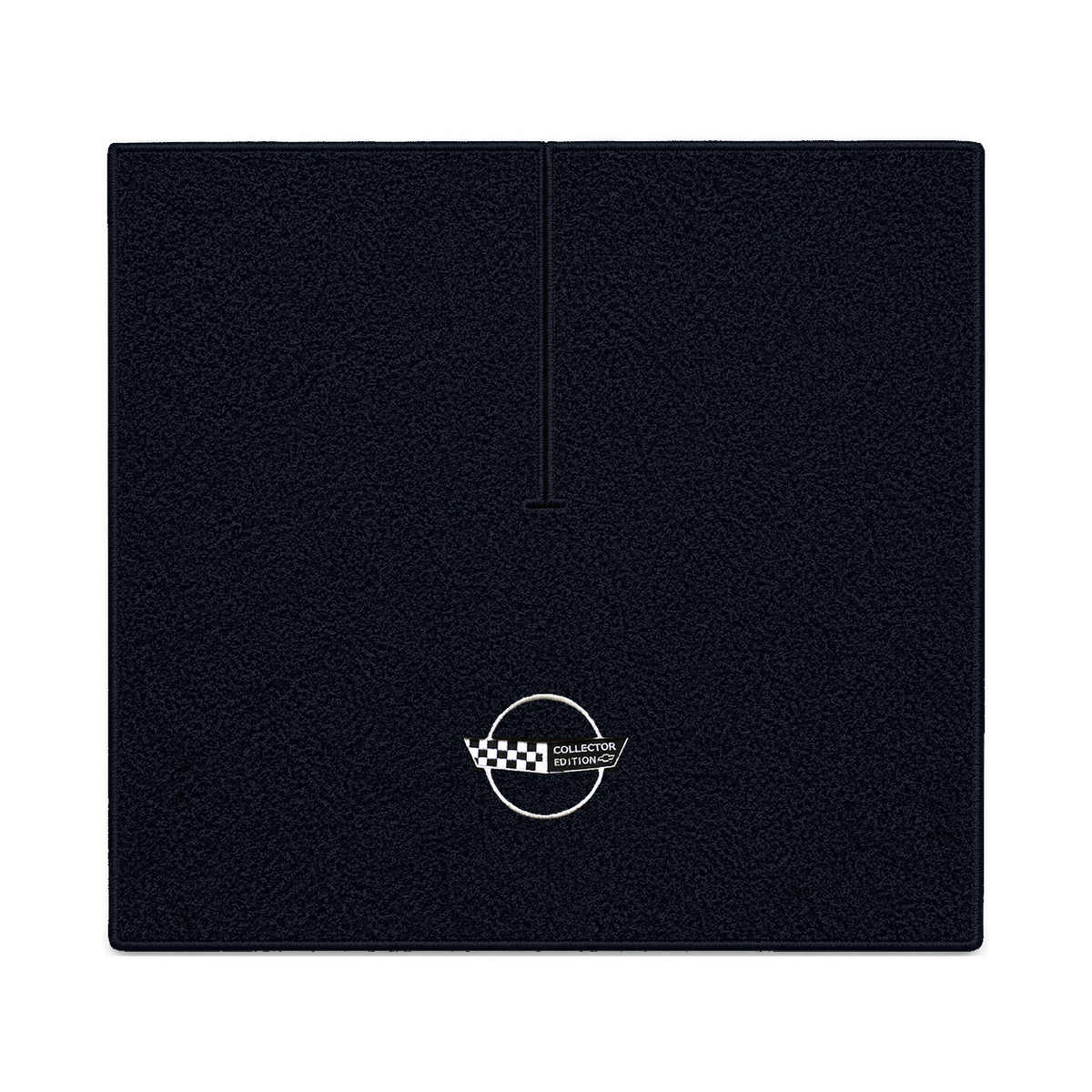 Illustration of 1990 Chevrolet Corvette coupe cargo mat with the #115 1996 Corvette Collectors Ed...