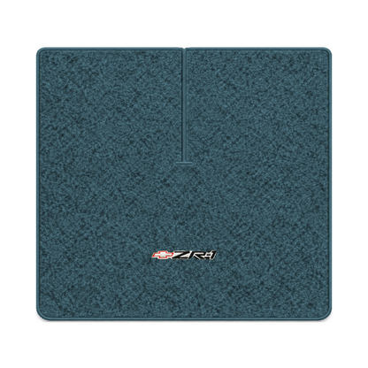 Illustration of 1994 Chevrolet Corvette coupe cargo mat with the #120 ZR1 Corvette logo in Cutpil...