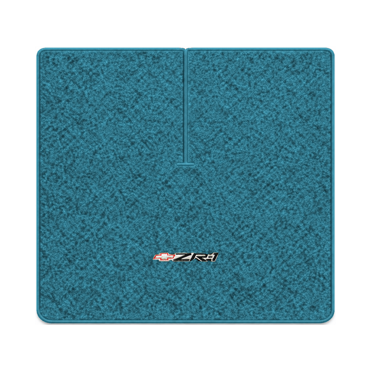 Illustration of 1994 Chevrolet Corvette coupe cargo mat with the #120 ZR1 Corvette logo in Cutpil...