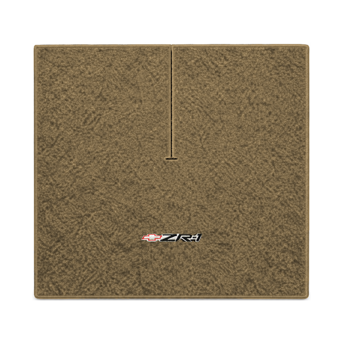 Illustration of 1984 Chevrolet Corvette coupe cargo mat with the #120 ZR1 Corvette logo in Essex ...