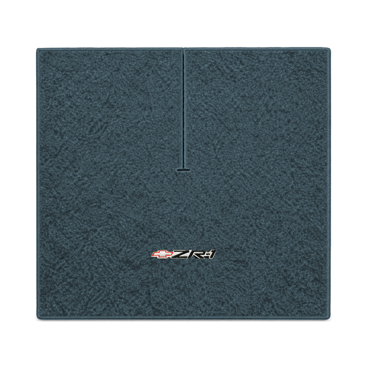 Illustration of 1984 Chevrolet Corvette coupe cargo mat with the #120 ZR1 Corvette logo in Essex ...