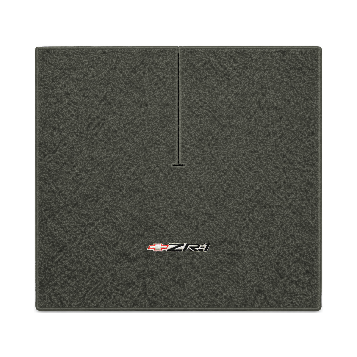 Illustration of 1984 Chevrolet Corvette coupe cargo mat with the #120 ZR1 Corvette logo in Essex ...
