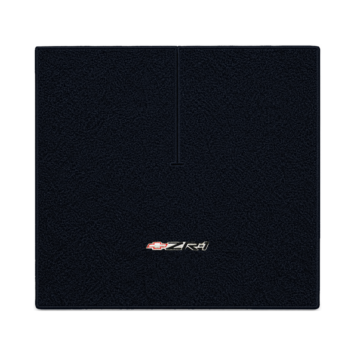 Illustration of 1984 Chevrolet Corvette coupe cargo mat with the #120 ZR1 Corvette logo in Essex ...