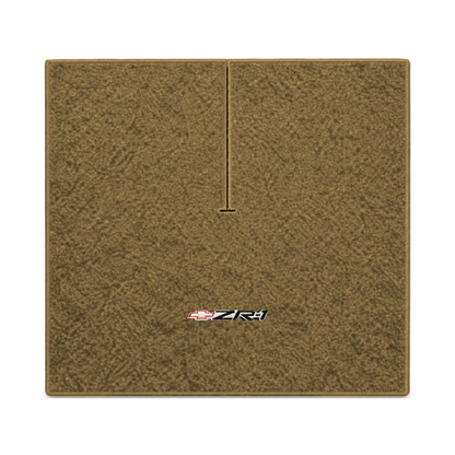 Illustration of 1984 Chevrolet Corvette coupe cargo mat with the #120 ZR1 Corvette logo in Essex ...