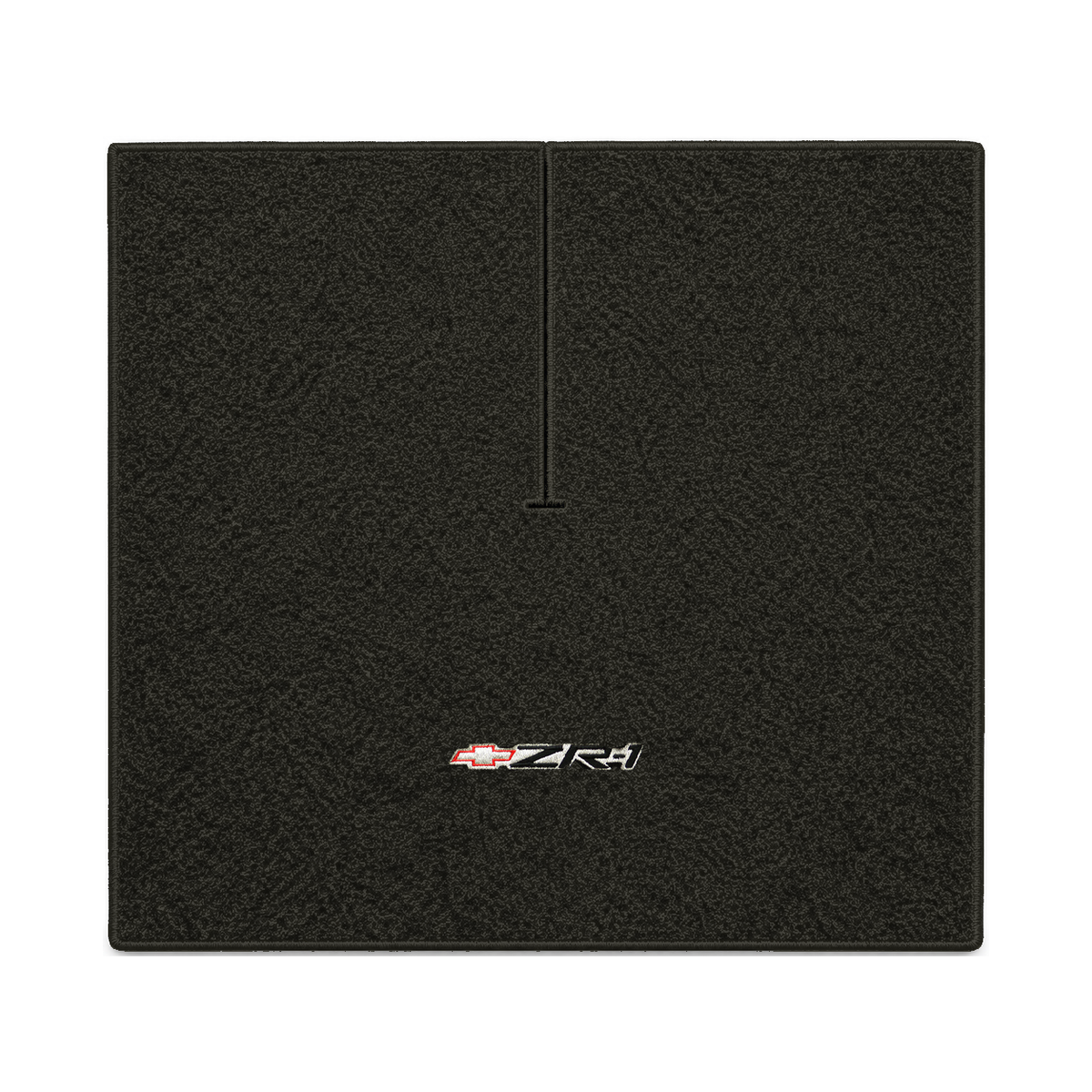 Illustration of 1984 Chevrolet Corvette coupe cargo mat with the #120 ZR1 Corvette logo in Essex ...