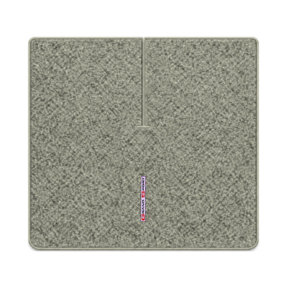 Illustration of 1984 Chevrolet Corvette coupe cargo mat with the #127 Grand Sport logo in Cutpile...
