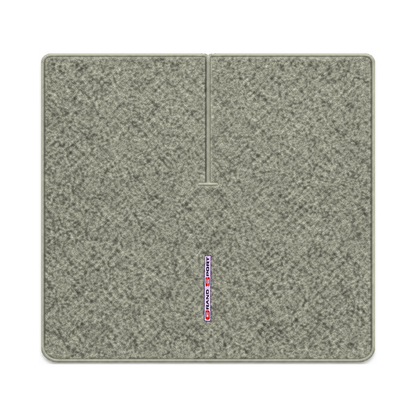 Illustration of 1984 Chevrolet Corvette coupe cargo mat with the #127 Grand Sport logo in Cutpile...