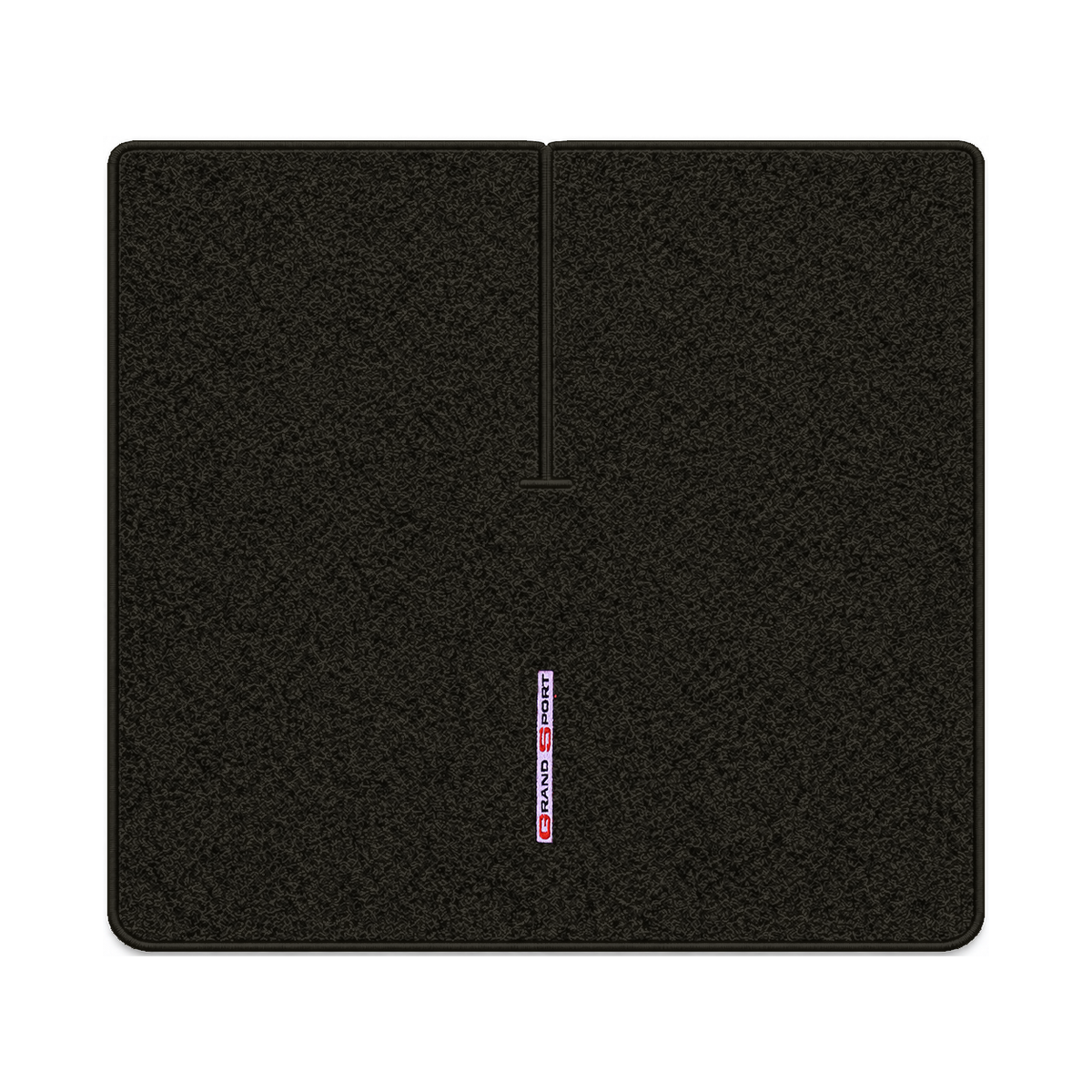 Illustration of 1984 Chevrolet Corvette coupe cargo mat with the #127 Grand Sport logo in Cutpile...