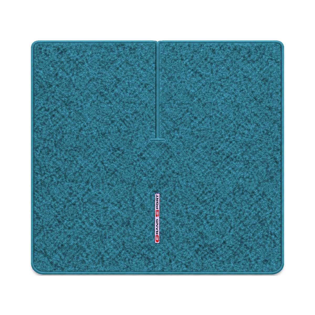 Illustration of 1984 Chevrolet Corvette coupe cargo mat with the #127 Grand Sport logo in Cutpile...