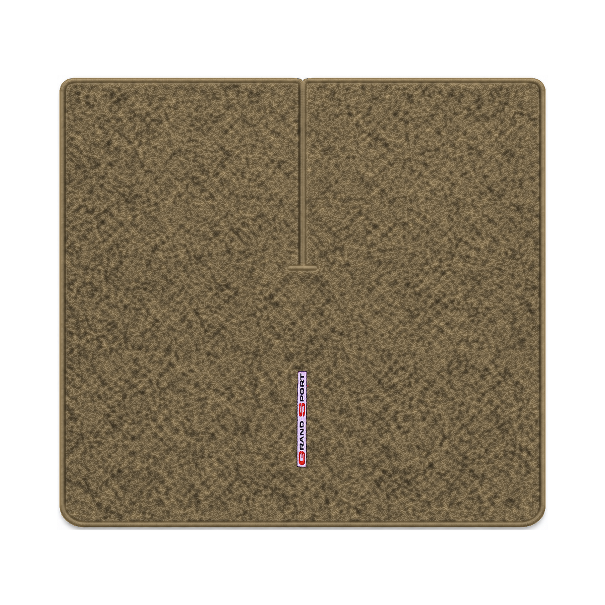 Illustration of 1984 Chevrolet Corvette coupe cargo mat with the #127 Grand Sport logo in Cutpile...