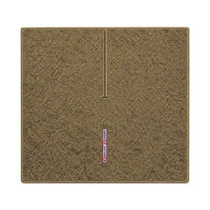 Illustration of 1984 Chevrolet Corvette coupe cargo mat with the #127 Grand Sport logo in Essex 1...