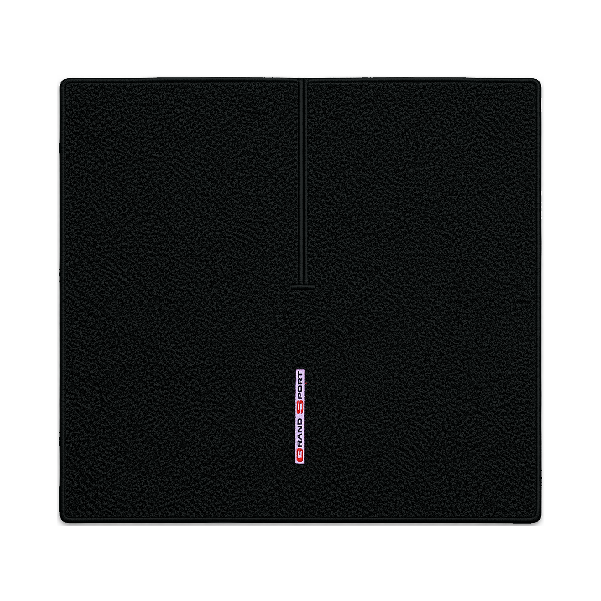 Illustration of 1996 Chevrolet Corvette coupe cargo mat with the #127 Grand Sport logo in Truvett...