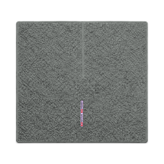 Illustration of 1996 Chevrolet Corvette coupe cargo mat with the #127 Grand Sport logo in Truvett...