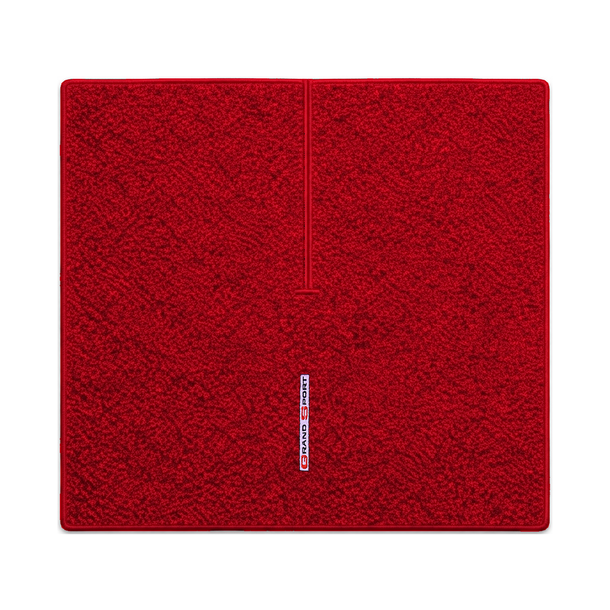 Illustration of 1996 Chevrolet Corvette coupe cargo mat with the #127 Grand Sport logo in Truvett...
