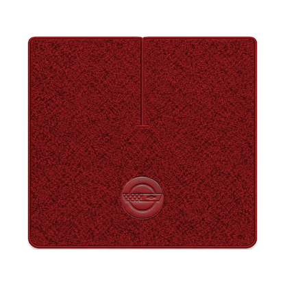 Illustration of 1988 Chevrolet Corvette coupe cargo mat with the #D010 Die-Electric 1984-90 Vette...