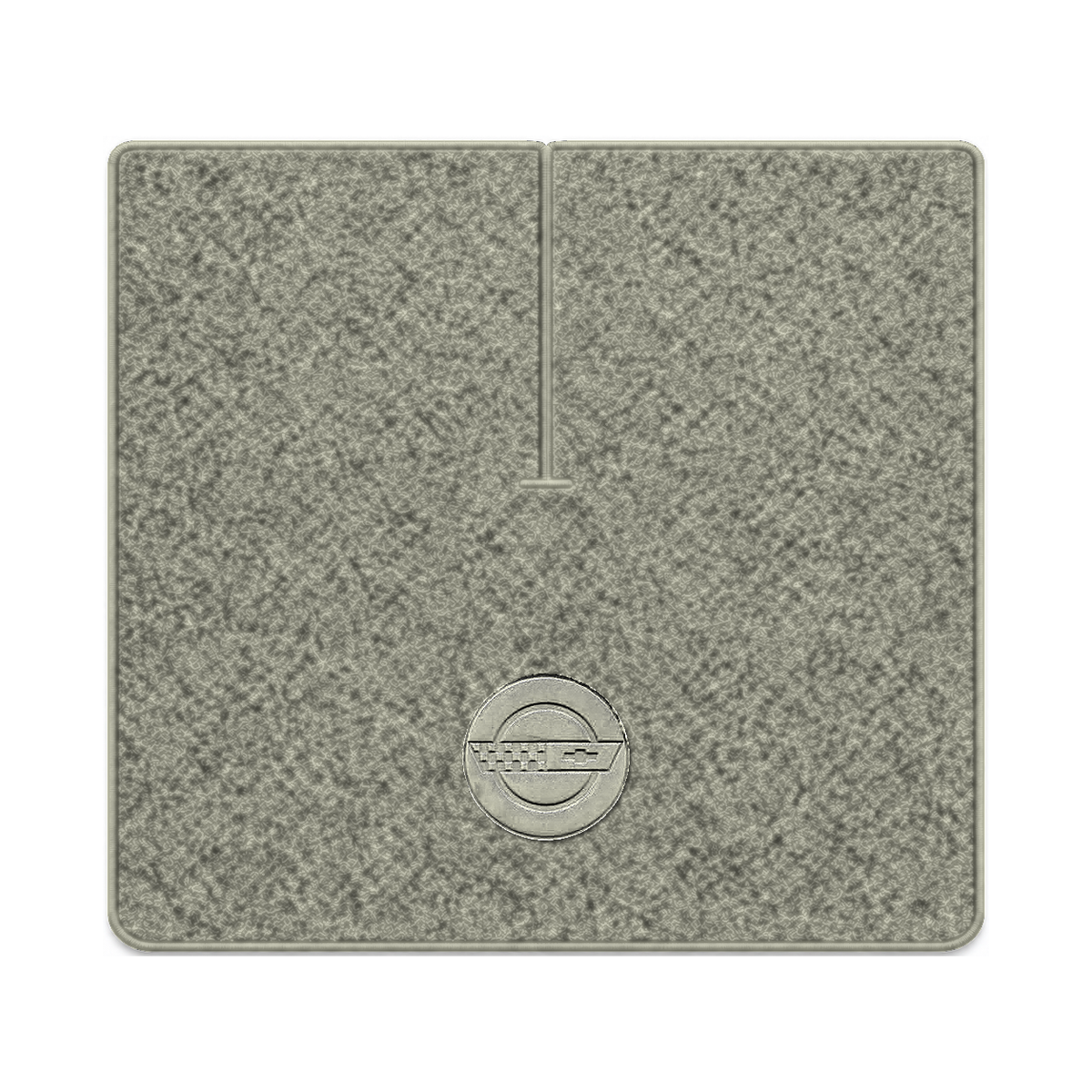 Illustration of 1988 Chevrolet Corvette coupe cargo mat with the #D010 Die-Electric 1984-90 Vette...