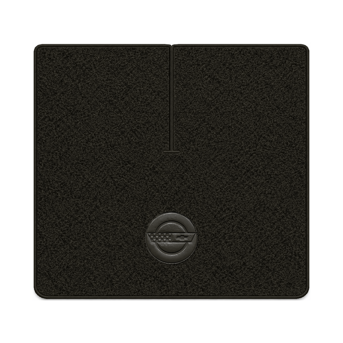 Illustration of 1990 Chevrolet Corvette coupe cargo mat with the #D010 Die-Electric 1984-90 Vette...
