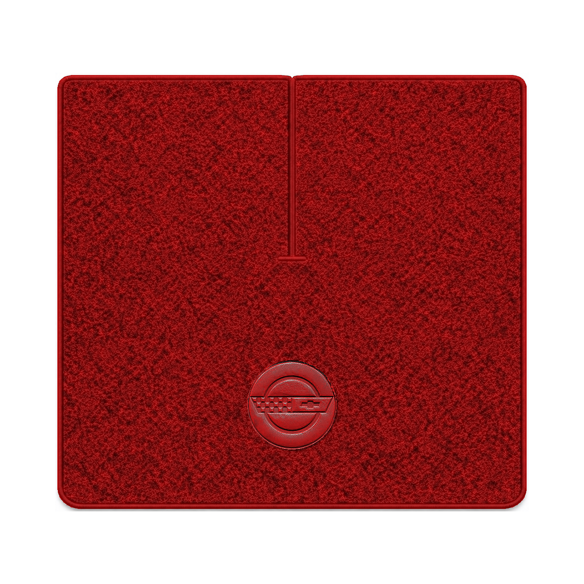 Illustration of 1995 Chevrolet Corvette coupe cargo mat with the #D010 Die-Electric 1984-90 Vette...