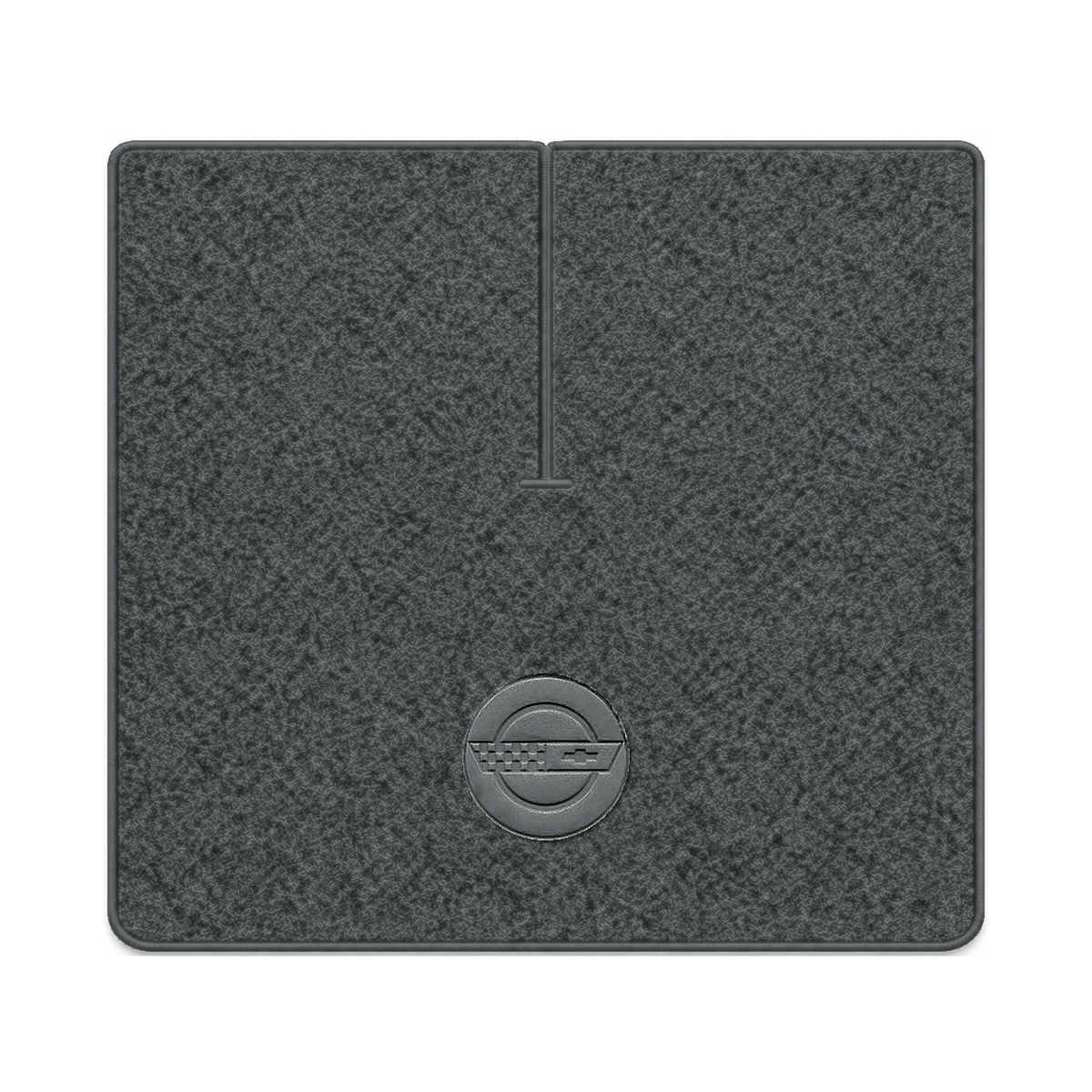 Illustration of 1990 Chevrolet Corvette coupe cargo mat with the #D010 Die-Electric 1984-90 Vette...