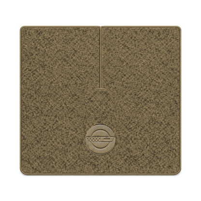 Illustration of 1990 Chevrolet Corvette coupe cargo mat with the #D010 Die-Electric 1984-90 Vette...