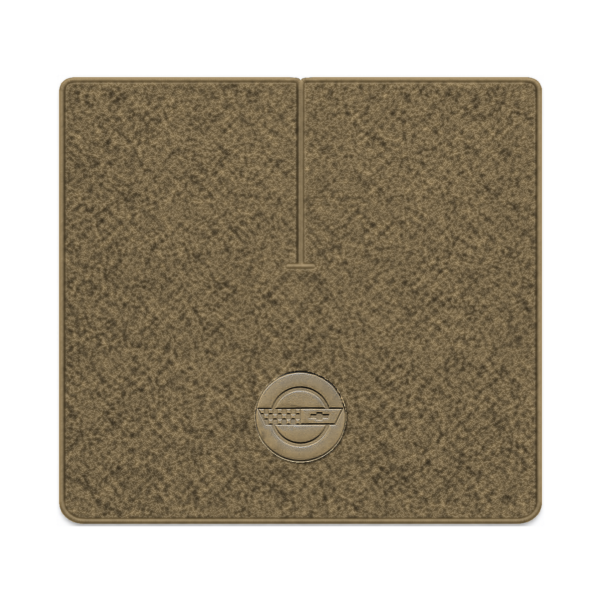 Illustration of 1988 Chevrolet Corvette coupe cargo mat with the #D010 Die-Electric 1984-90 Vette...