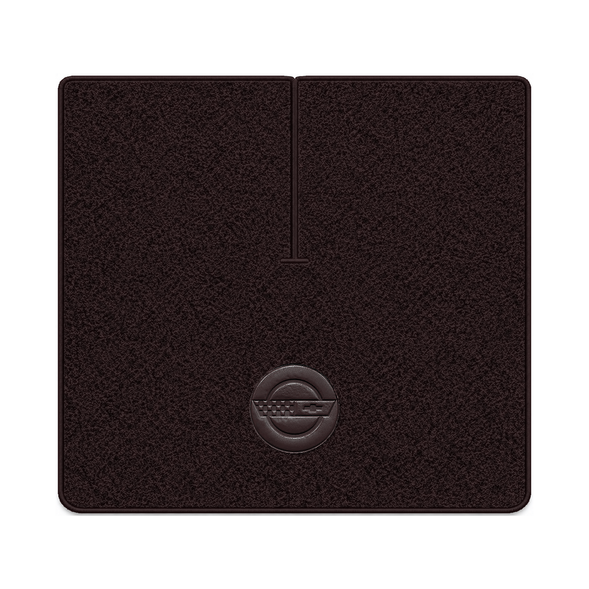 Illustration of 1986 Chevrolet Corvette coupe cargo mat with the #D010 Die-Electric 1984-90 Vette...