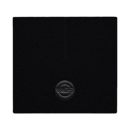 Illustration of 1986 Chevrolet Corvette coupe cargo mat with the #D010 Die-Electric 1984-90 Vette...