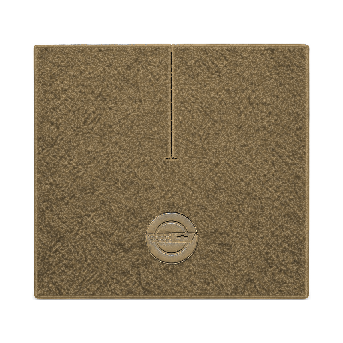 Illustration of 1988 Chevrolet Corvette coupe cargo mat with the #D010 Die-Electric 1984-90 Vette...
