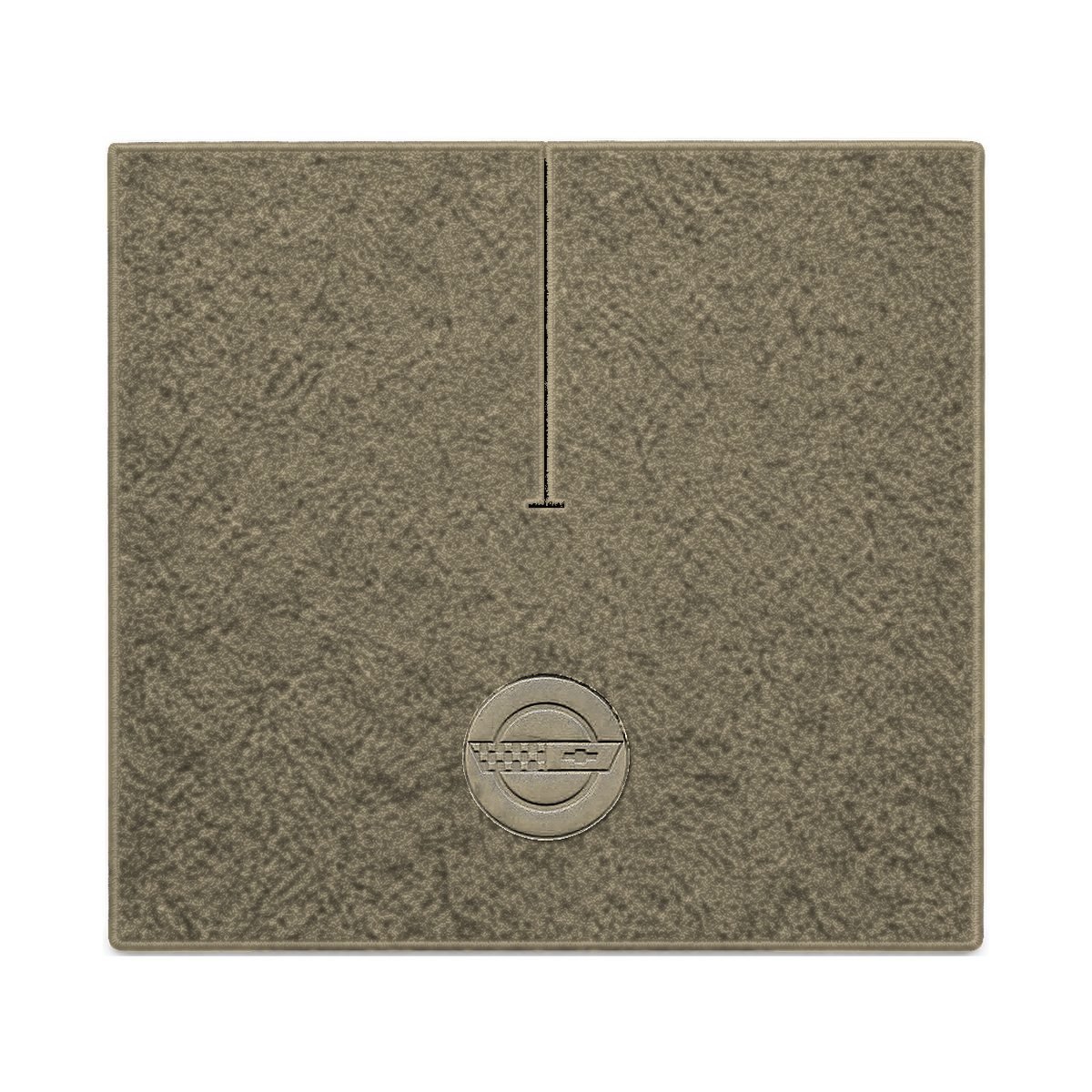 Illustration of 1988 Chevrolet Corvette coupe cargo mat with the #D010 Die-Electric 1984-90 Vette...