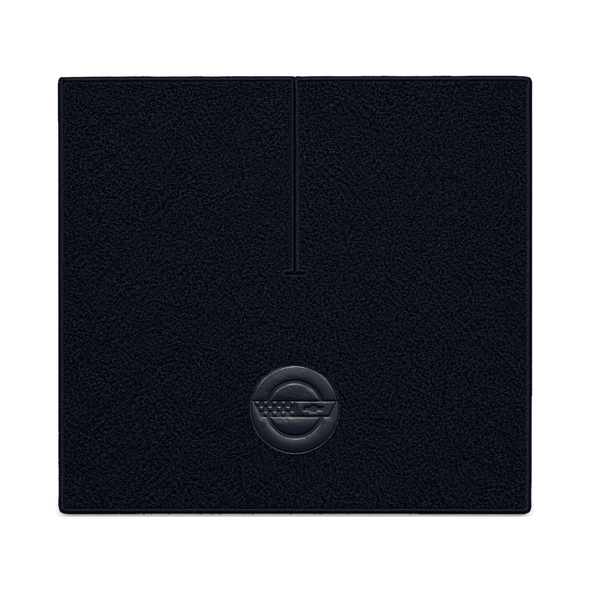 Illustration of 1986 Chevrolet Corvette coupe cargo mat with the #D010 Die-Electric 1984-90 Vette...
