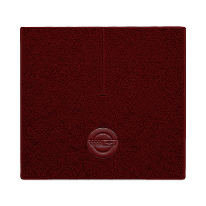 Illustration of 1990 Chevrolet Corvette coupe cargo mat with the #D010 Die-Electric 1984-90 Vette...