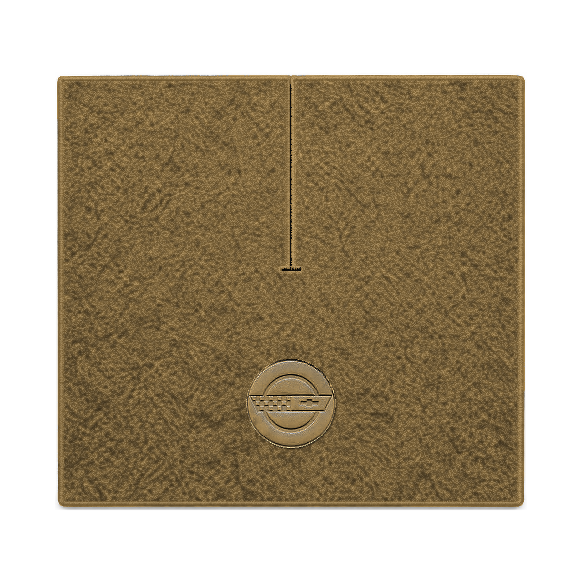 Illustration of 1988 Chevrolet Corvette coupe cargo mat with the #D010 Die-Electric 1984-90 Vette...