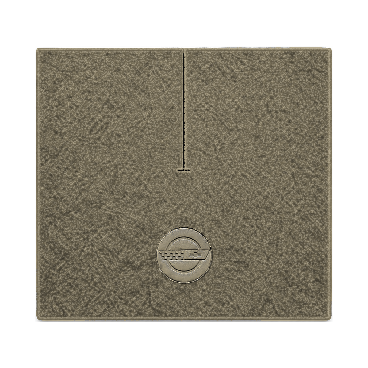 Illustration of 1988 Chevrolet Corvette coupe cargo mat with the #D010 Die-Electric 1984-90 Vette...
