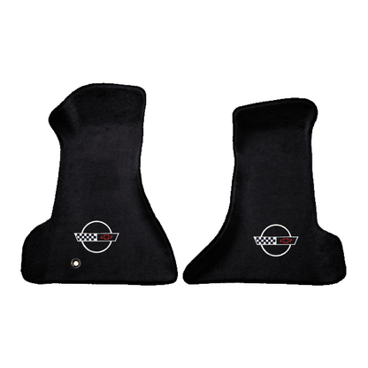 Illustration of 1991 Chevrolet Corvette Premium Contour front floor mats with the #2-S 1991-96 Co...