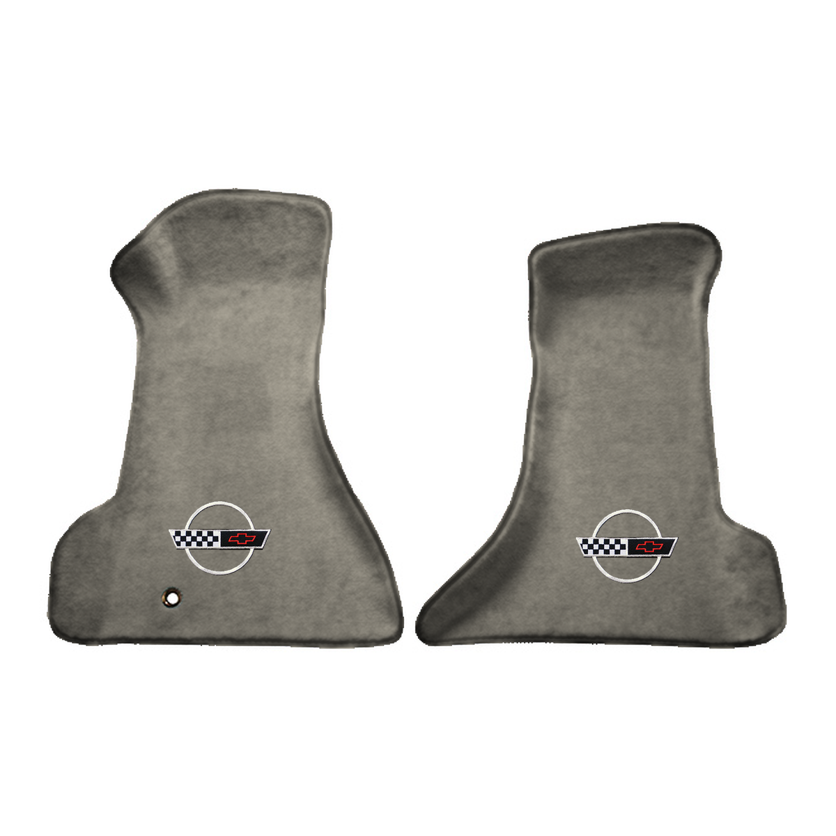 Illustration of 1991 Chevrolet Corvette Premium Contour front floor mats with the #2-S 1991-96 Co...