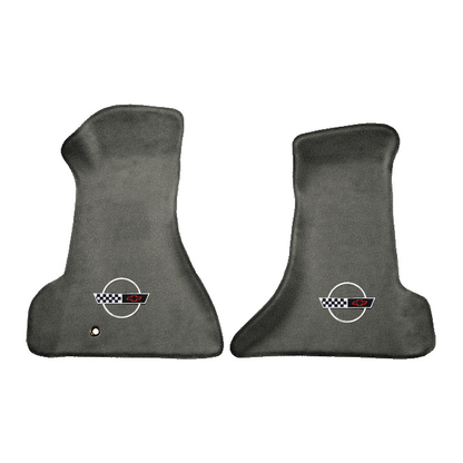 Illustration of 1991 Chevrolet Corvette Premium Contour front floor mats with the #2-S 1991-96 Co...