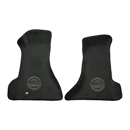 Illustration of 1996 Chevrolet Corvette Premium Contour front floor mats with the #D010 Die-Elect...