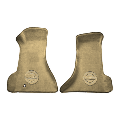 Illustration of 1996 Chevrolet Corvette Premium Contour front floor mats with the #D010 Die-Elect...