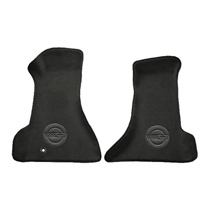 Illustration of 1995 Chevrolet Corvette Premium Contour front floor mats with the #D010 Die-Elect...