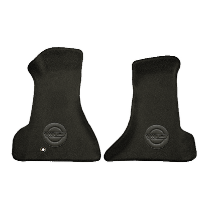 Illustration of 1991 Chevrolet Corvette Premium Contour front floor mats with the #D010 Die-Elect...