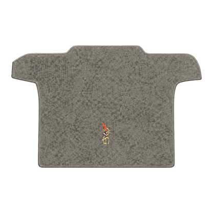 Illustration of 2002 Chevrolet Corvette convertible cargo mat with the #227 2003 50th Anniversary...