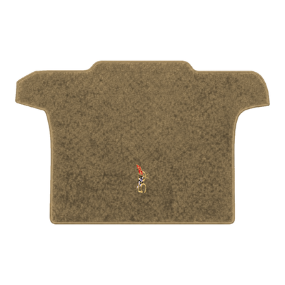 Illustration of 2002 Chevrolet Corvette convertible cargo mat with the #227 2003 50th Anniversary...