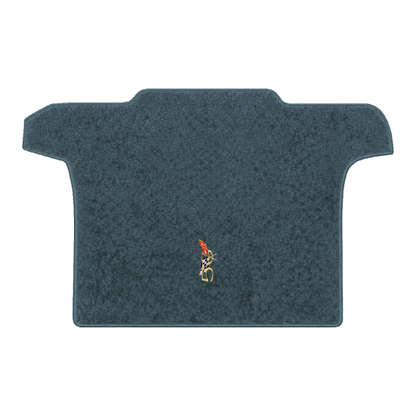 Illustration of 2002 Chevrolet Corvette convertible cargo mat with the #227 2003 50th Anniversary...