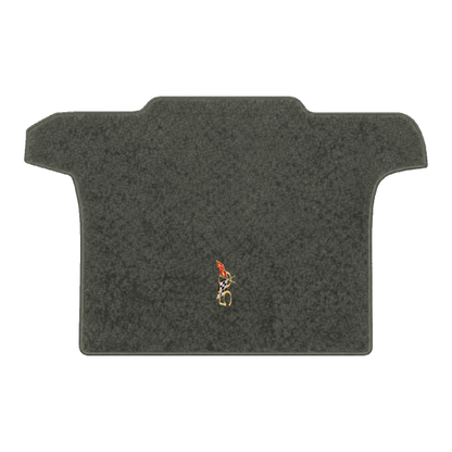 Illustration of 2002 Chevrolet Corvette convertible cargo mat with the #227 2003 50th Anniversary...