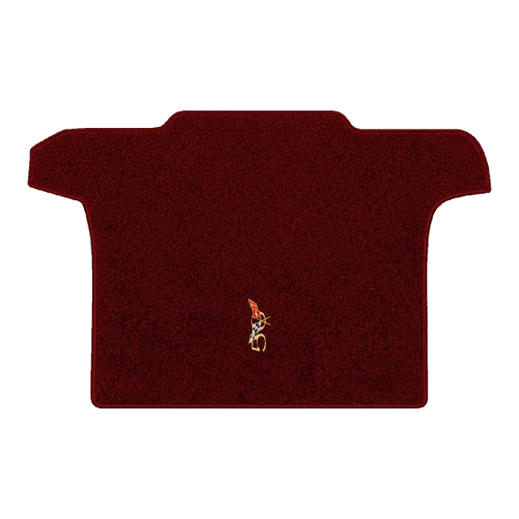 Illustration of 2002 Chevrolet Corvette convertible cargo mat with the #227 2003 50th Anniversary...
