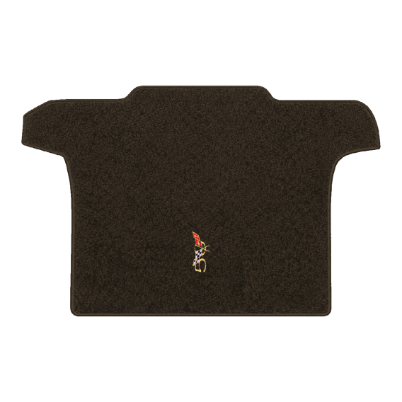 Illustration of 2002 Chevrolet Corvette convertible cargo mat with the #227 2003 50th Anniversary...