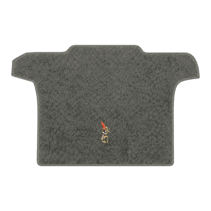 Illustration of 2002 Chevrolet Corvette convertible cargo mat with the #227 2003 50th Anniversary...