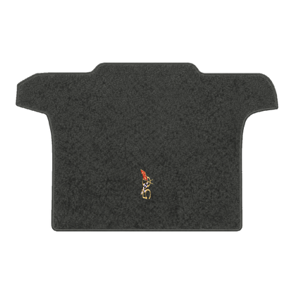 Illustration of 2002 Chevrolet Corvette convertible cargo mat with the #227 2003 50th Anniversary...